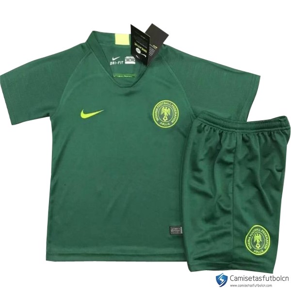 Camiseta Seleccion Nigeria Segunda equipo Niños 2018 Verde